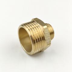 Ниппель латунный переходной 1" х 1/2"- 10 шт.